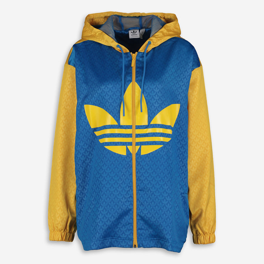 ADIDAS  Blue & Yellow Zipped Jacket £49.99 Veronique Luxury Collections