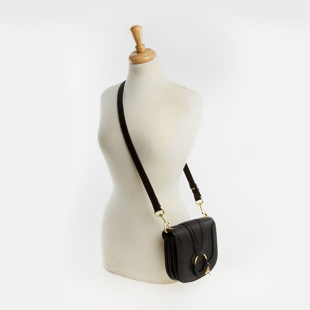 SEE BY CHLOE  Black Multiple Compartment Cross Body Bag Veronique Luxury Collections