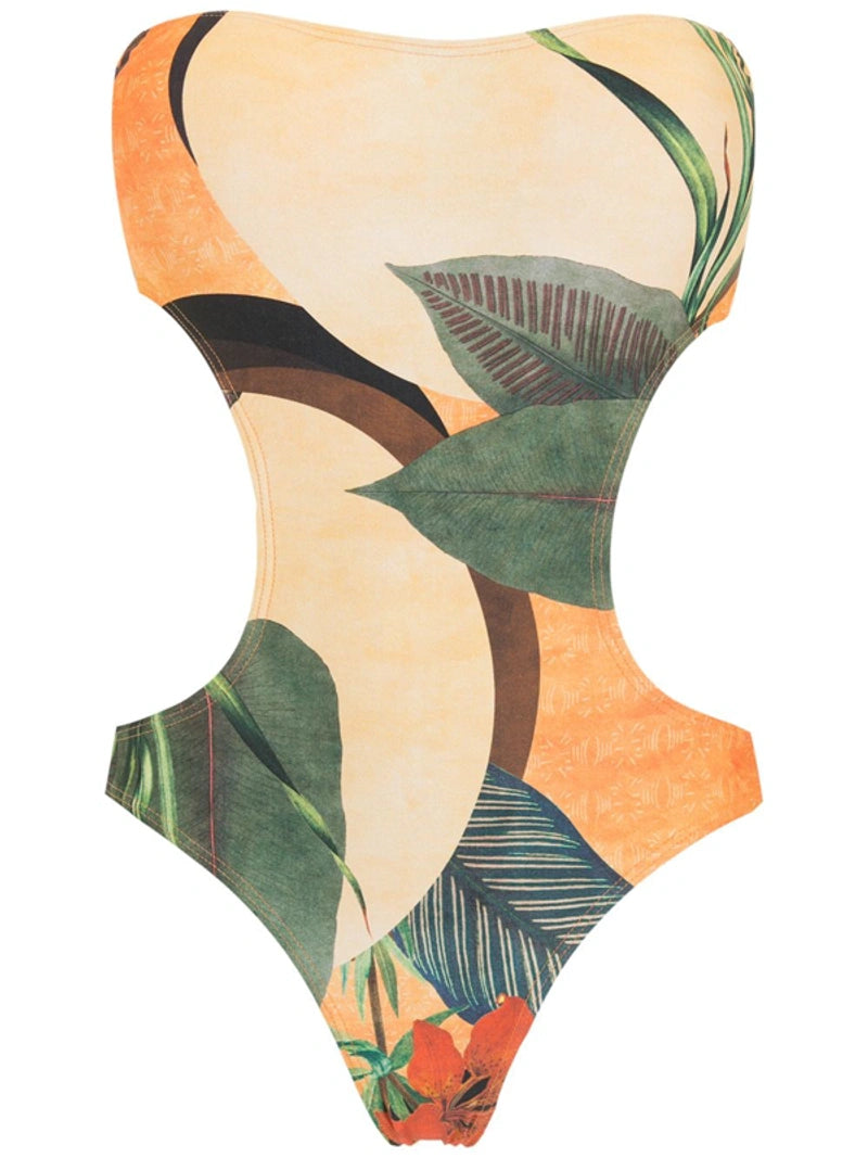 Lygia & Nanny Taylor cut-out swimsuit Veronique Luxury Collections