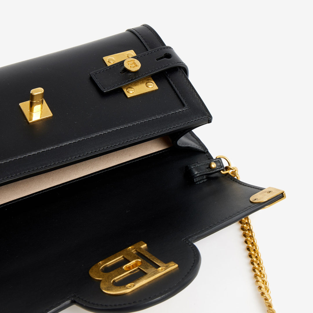 BALMAIN  Black Cross Body Bag Veronique Luxury Collections