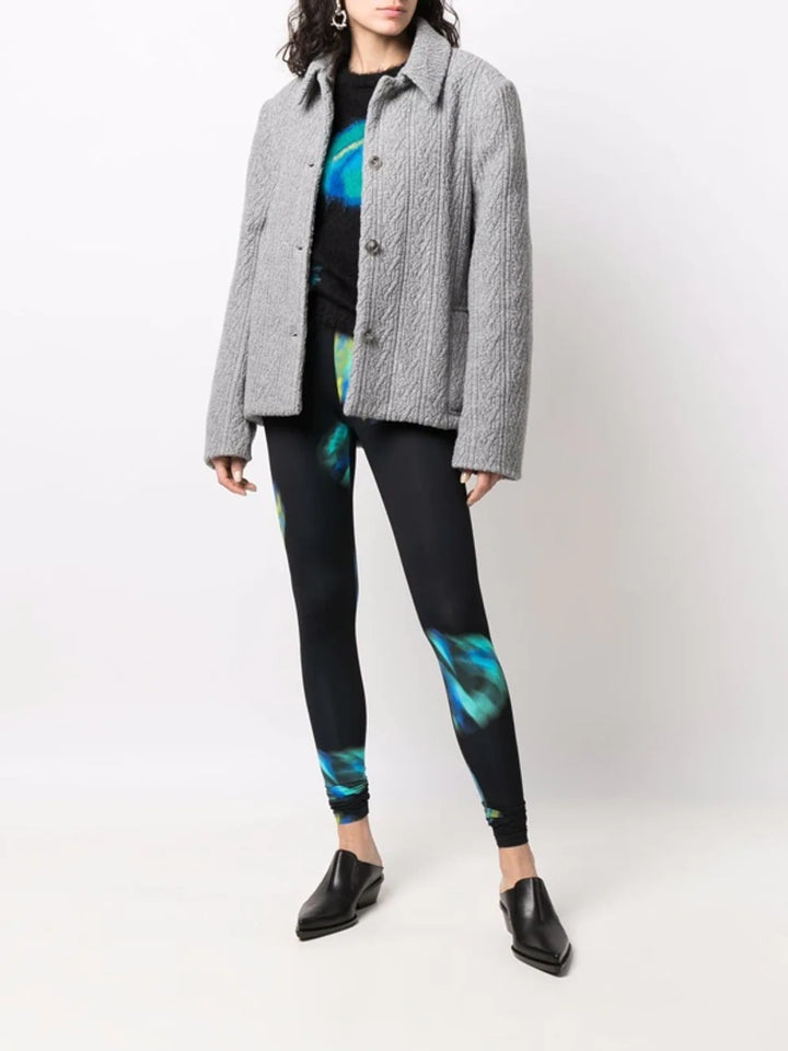 Nina Ricci graphic-print leggings Veronique Luxury Collections