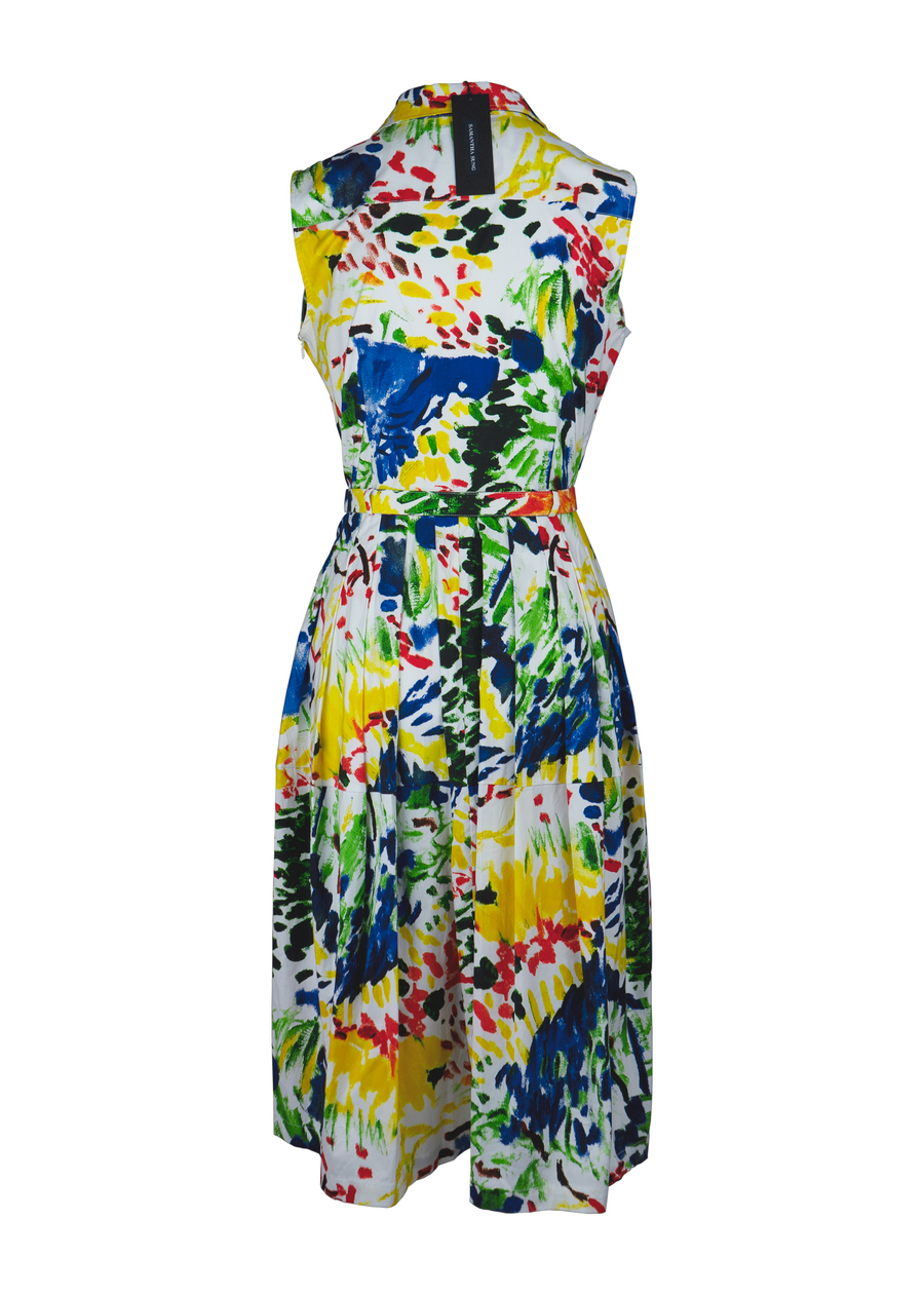 SAMANTHA SUNG  Minidress In Multicolor Veronique Luxury Collections