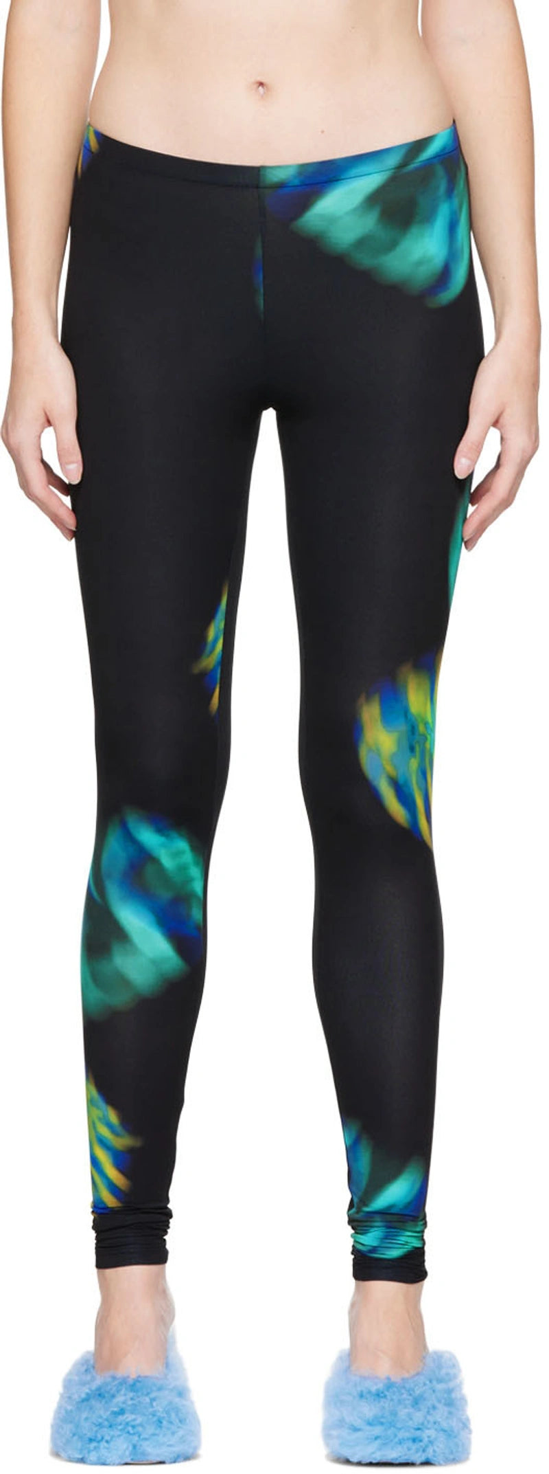 Nina Ricci graphic-print leggings Veronique Luxury Collections