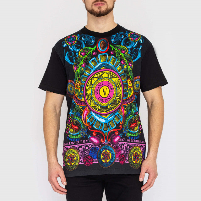Versace Jeans Couture Versace Jeans Couture Graphic-Printed Crewneck T-Shirt Veronique Luxury Collections