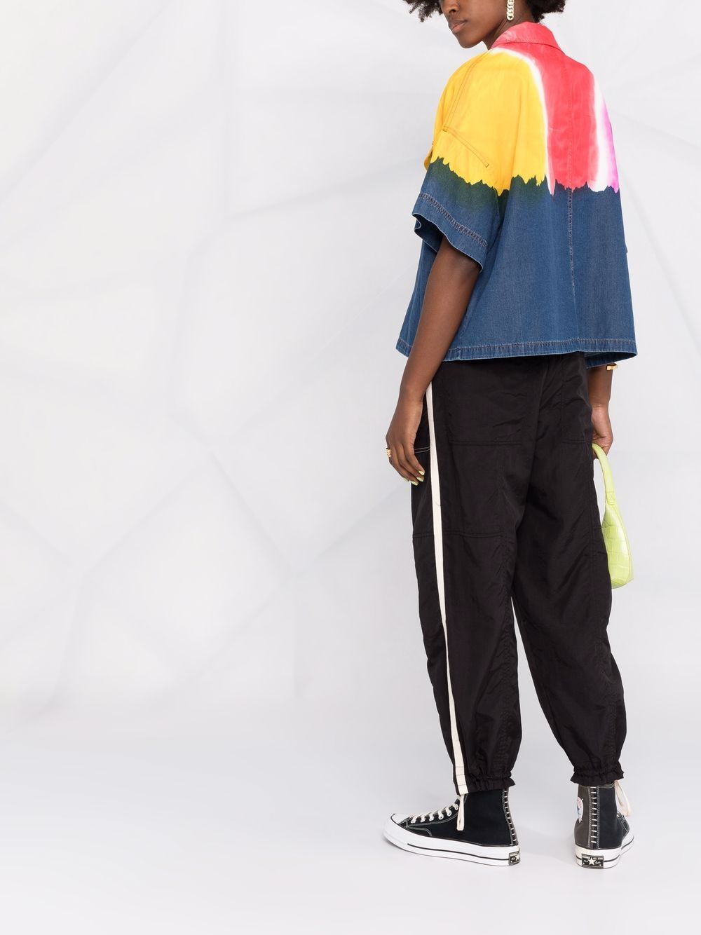 VERSACE JEANS COUTURE VERSACE JEANS COUTURE MULTICOLOUR TIE-DYE SHIRT Veronique Luxury Collections