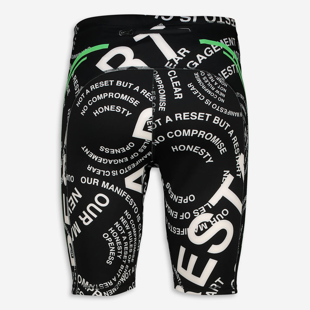 ADIDAS X STELLA MCCARTNEY  Black Patterned Shorts Veronique Luxury Collections