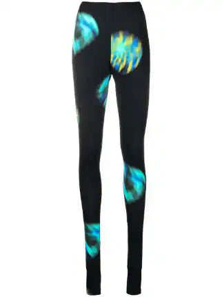 Nina Ricci graphic-print leggings Veronique Luxury Collections