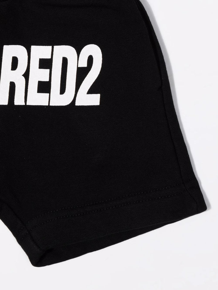 Dsquared2 Kids logo-print track shorts Veronique Luxury Collections