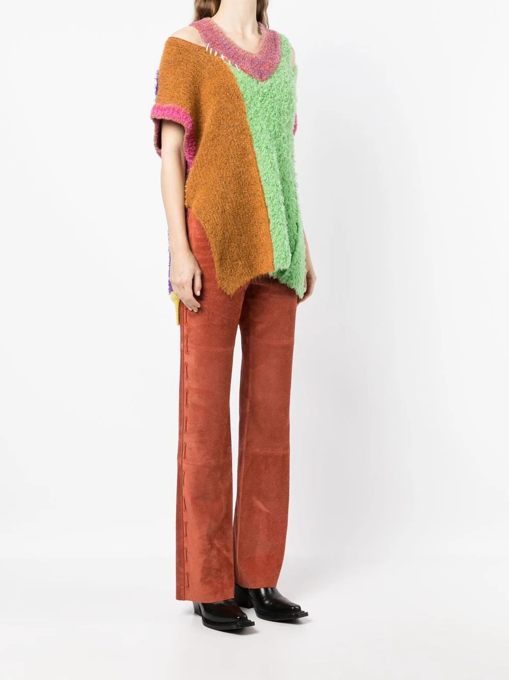 ANDERSSON BELL  Multicoloured Wool Blend Zoey Jumper Veronique Luxury Collections