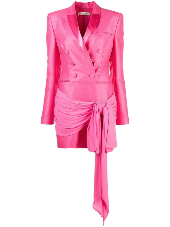 Philosophy Di Lorenzo Serafini knotted blazer dress Veronique Luxury Collections