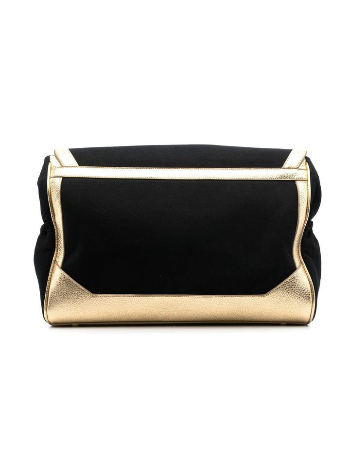 BALMAIN  Black & Gold Changing Bag Veronique Luxury Collections
