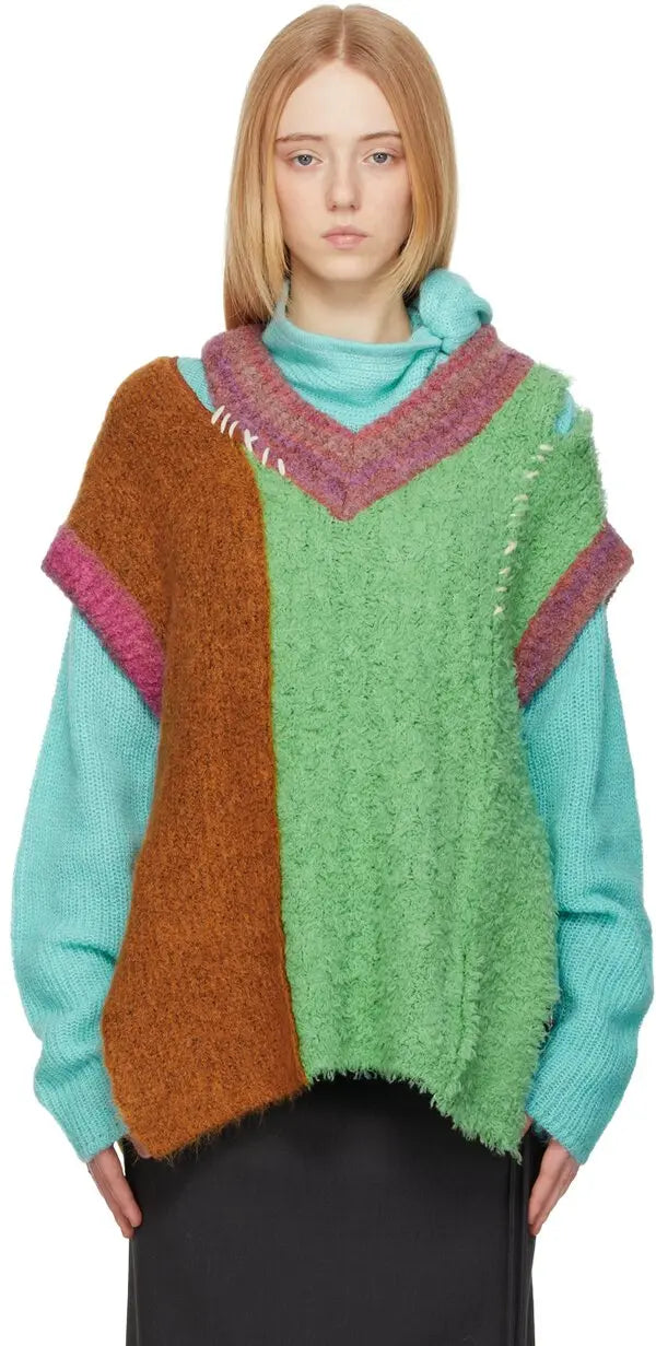 ANDERSSON BELL  Multicoloured Wool Blend Zoey Jumper Veronique Luxury Collections