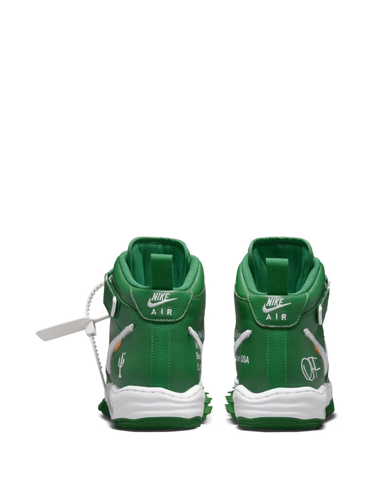 Nike X Off-White Air Force 1 Mid "Pine Green" Veronique Luxury Collections