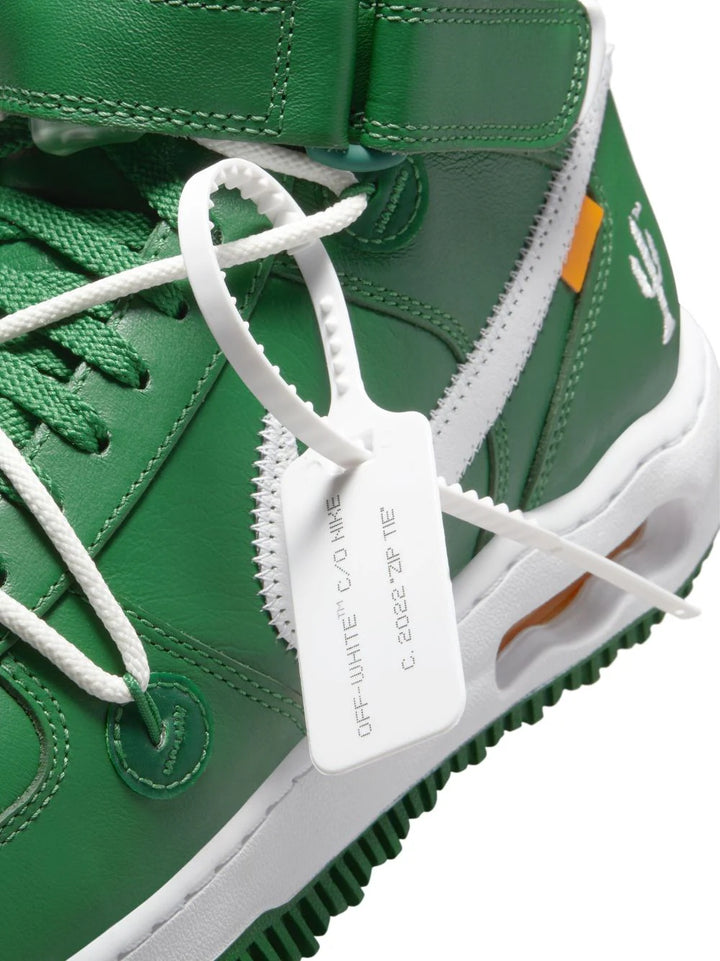 Nike X Off-White Air Force 1 Mid "Pine Green" Veronique Luxury Collections
