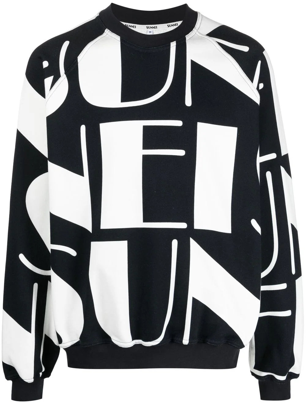 Sunnei logo-print long-sleeve sweatshirt Veronique Luxury Collections