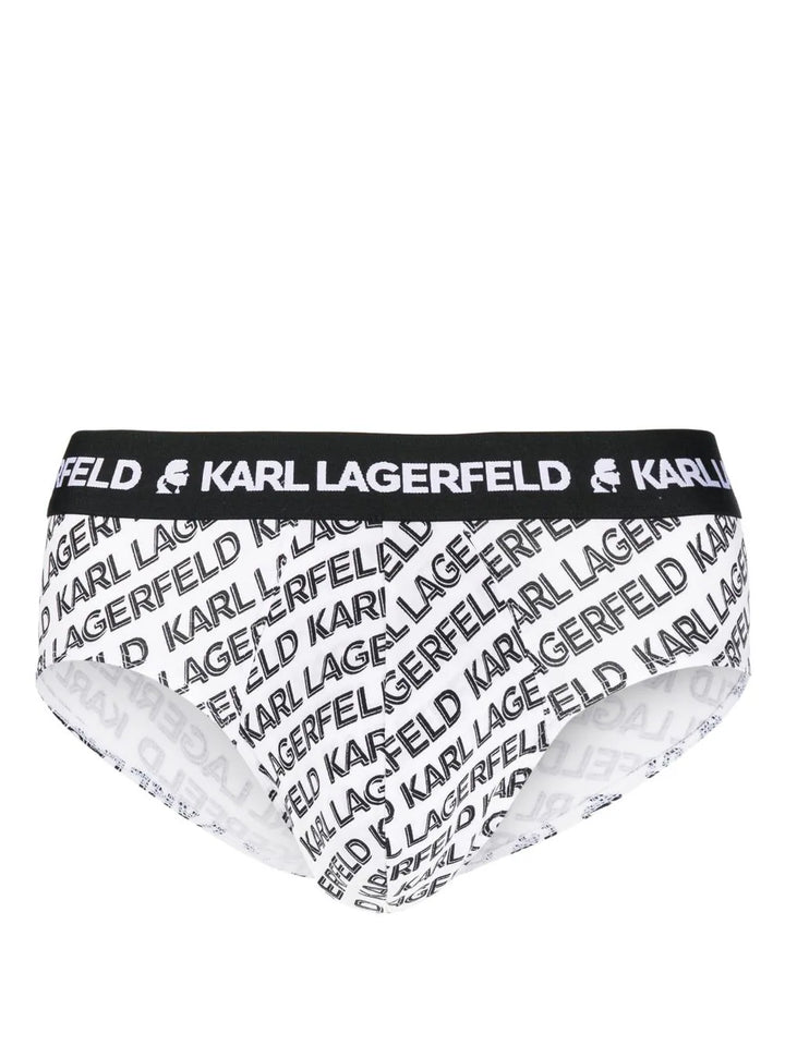 Karl Lagerfeld logo-print 3 pack briefs Veronique Luxury Collections