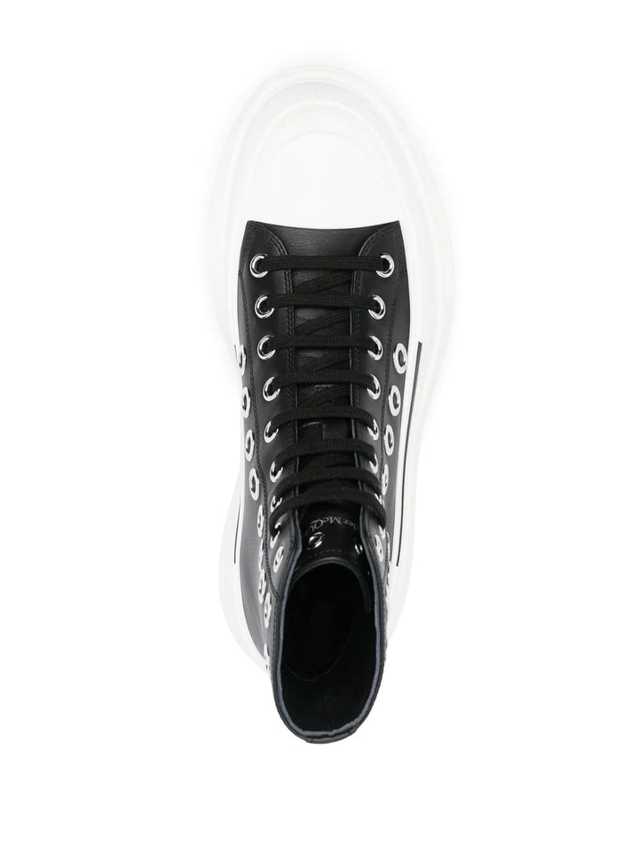 Alexander McQueen Joey eyelet-detail sneakers Veronique Luxury Collections