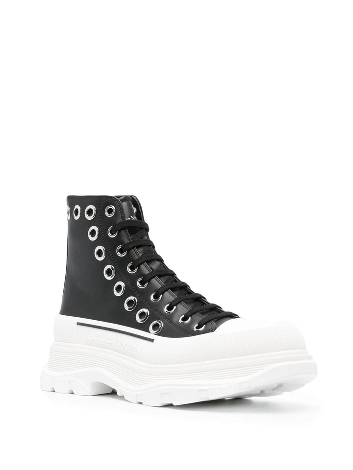 Alexander McQueen Joey eyelet-detail sneakers Veronique Luxury Collections
