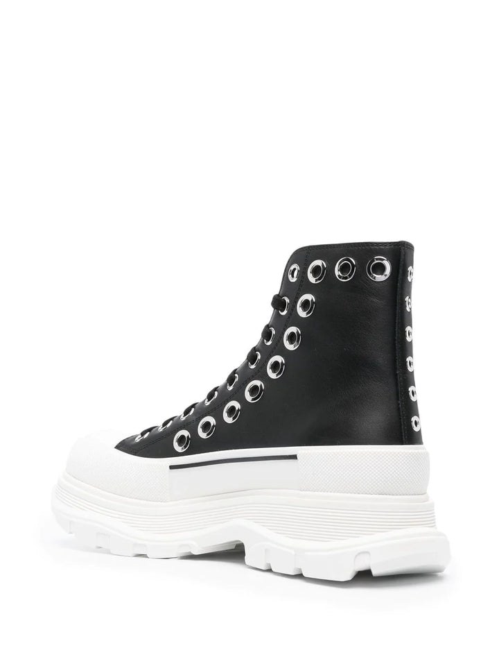 Alexander McQueen Joey eyelet-detail sneakers Veronique Luxury Collections