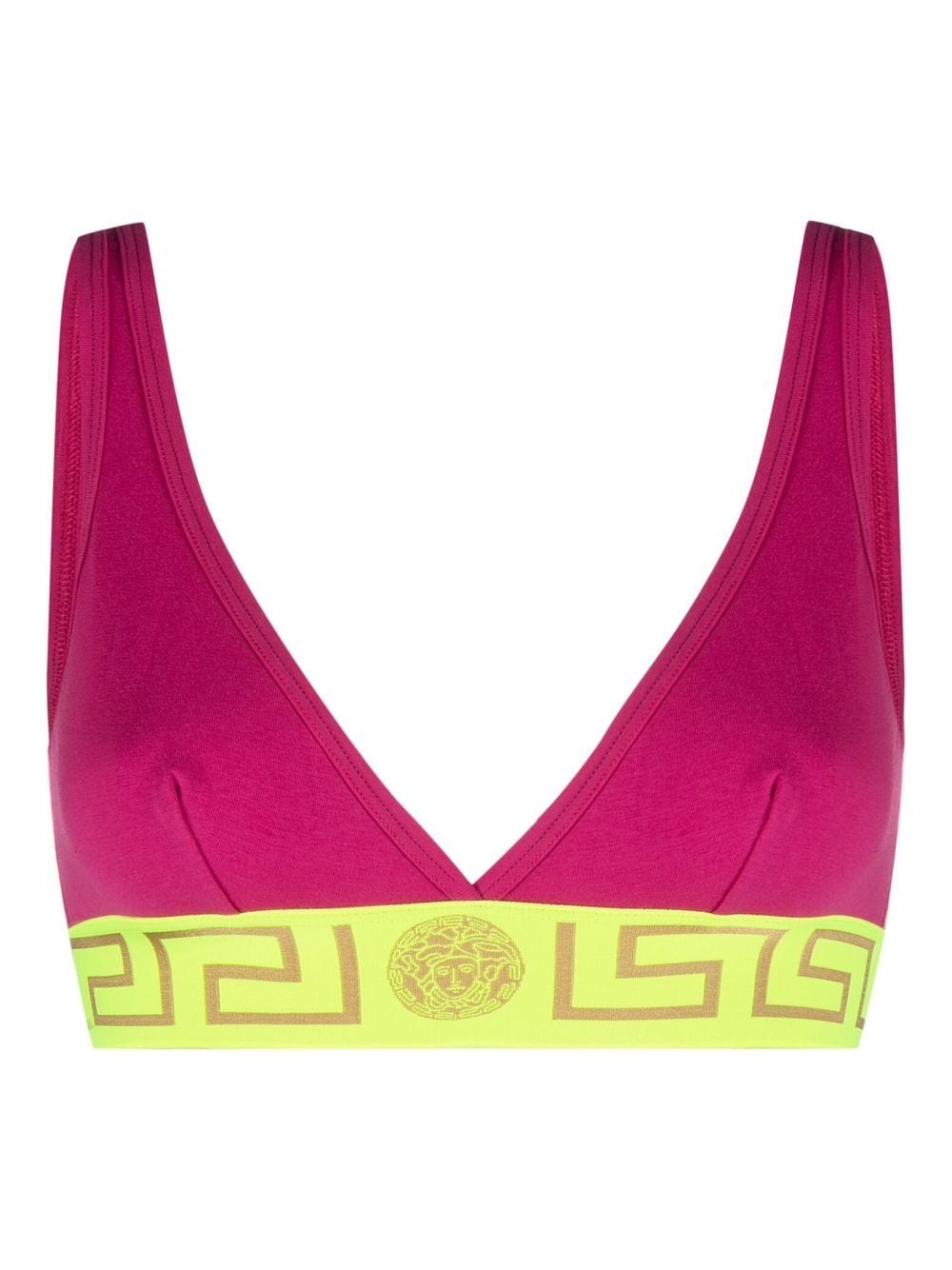 Versace Greca-print bra Veronique Luxury Collections