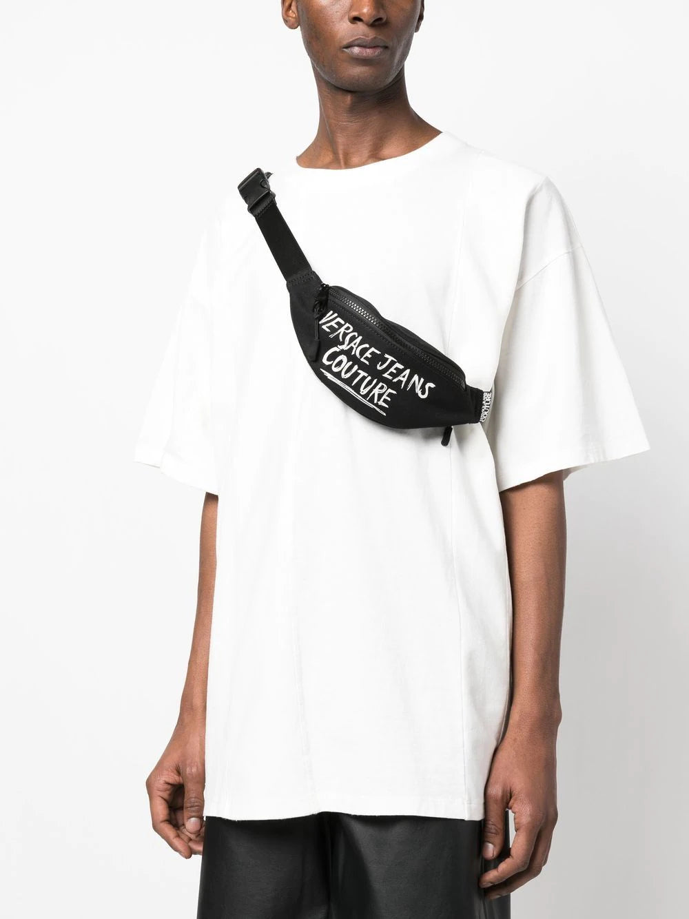 Versace Jeans Couture logo-print belt bag Veronique Luxury Collections