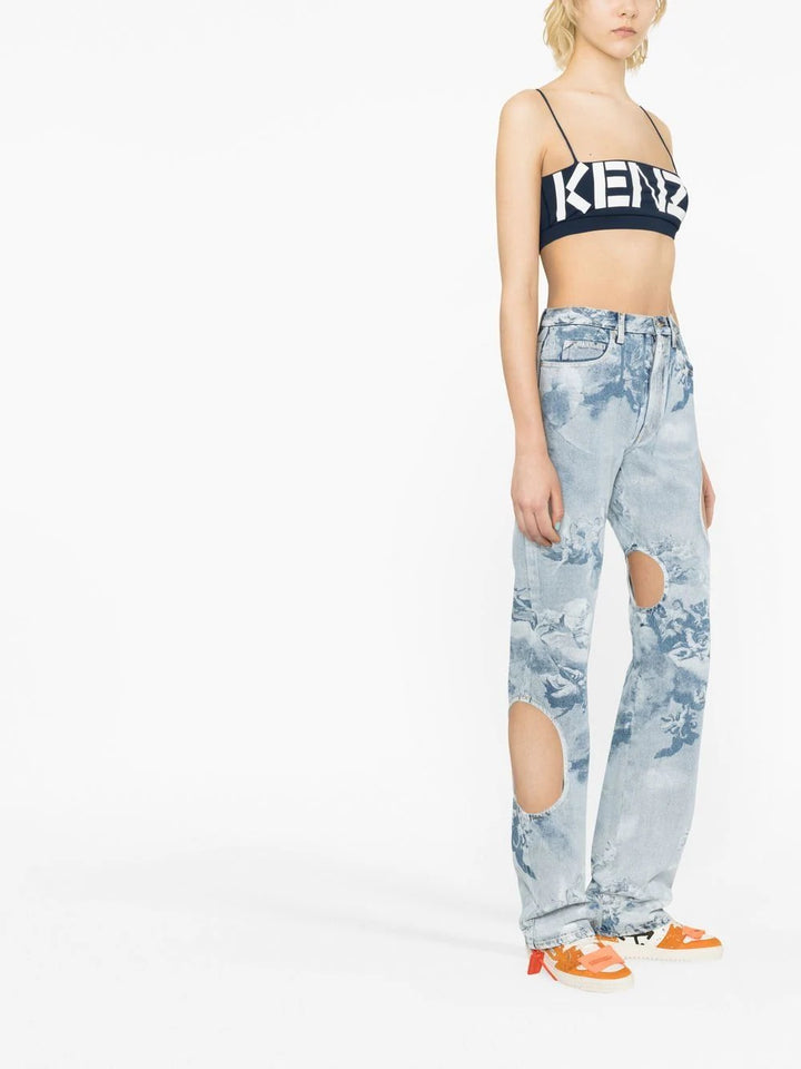 Kenzo logo bralette top Veronique Luxury Collections
