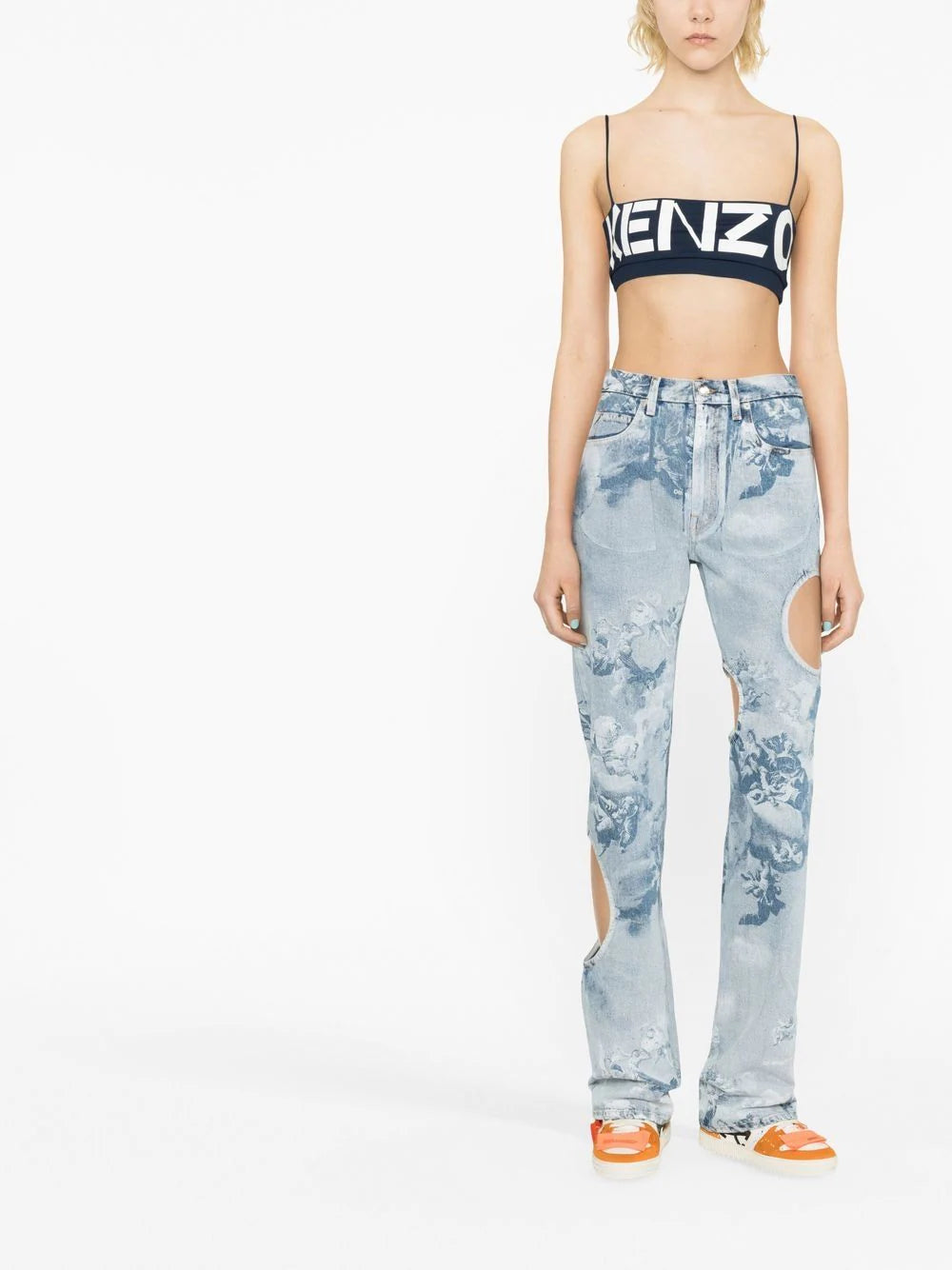 Kenzo logo bralette top Veronique Luxury Collections