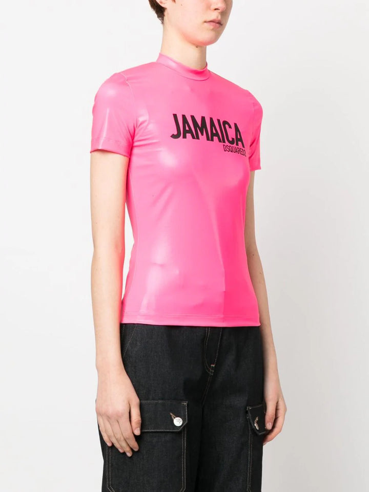 Dsquared2 logo-print T-shirt Veronique Luxury Collections
