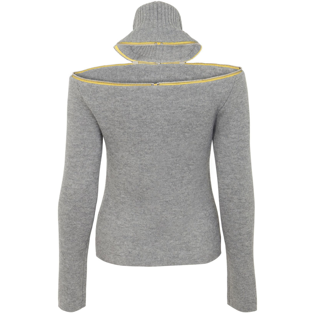 COPERNI  Grey Woollen Top Veronique Luxury Collections