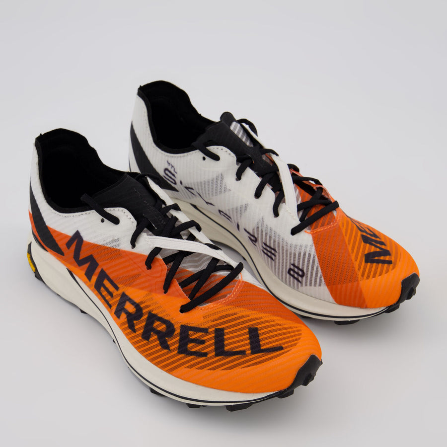 MERRELL  White & Orange Skyfire Trainers Veronique Luxury Collections