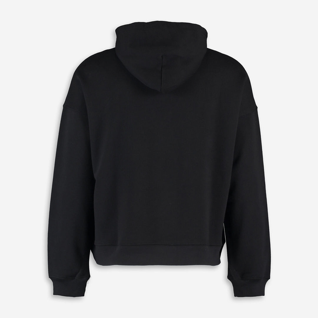 BALENCIAGA  Black Reverse Logo Hoodie