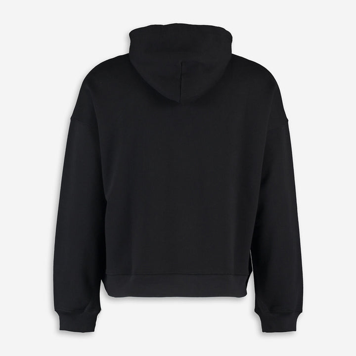 BALENCIAGA  Black Reverse Logo Hoodie