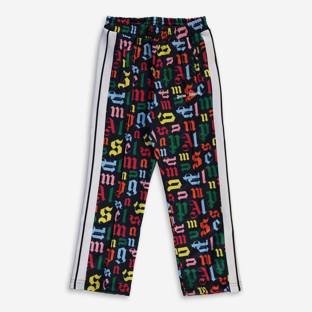 PALM ANGELS  Multicolour Letter Patterned Joggers Veronique Luxury Collections