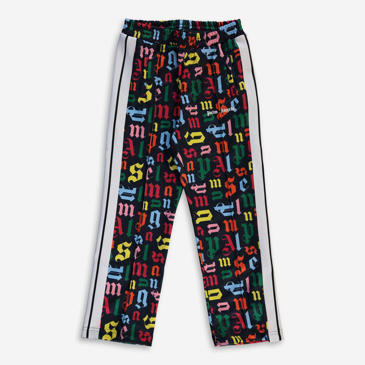 PALM ANGELS  Multicolour Letter Patterned Joggers Veronique Luxury Collections