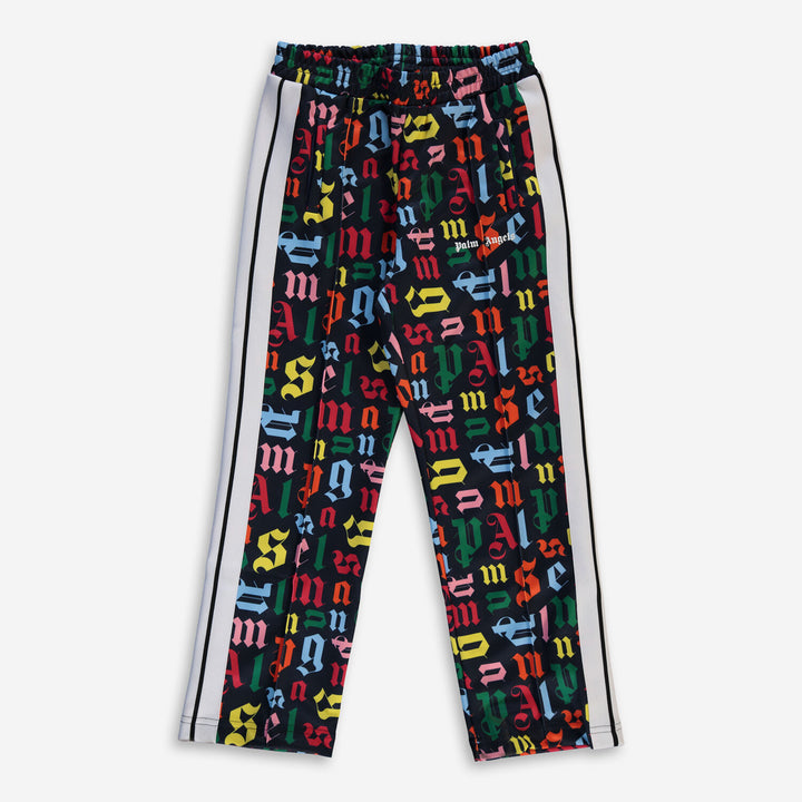 PALM ANGELS  Multicolour Letter Patterned Joggers Veronique Luxury Collections