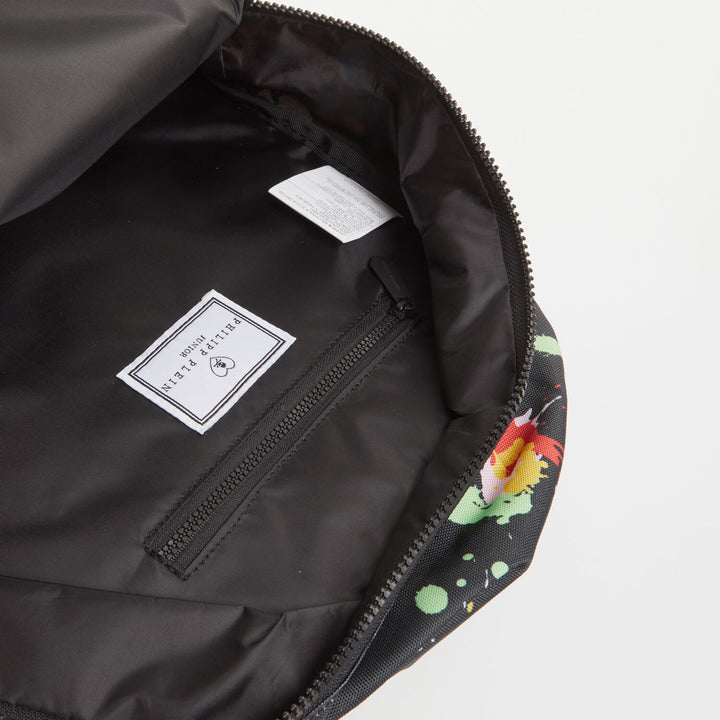 PHILIPP PLEIN  Black Splatter Backpac Veronique Luxury Collections