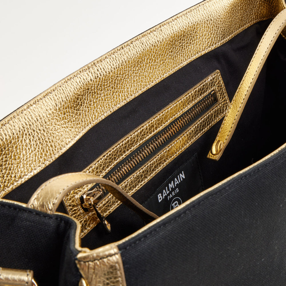 BALMAIN  Black & Gold Changing Bag Veronique Luxury Collections