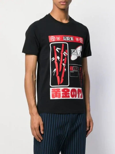 KENZO  Black & Red T Shirt Veronique Luxury Collections