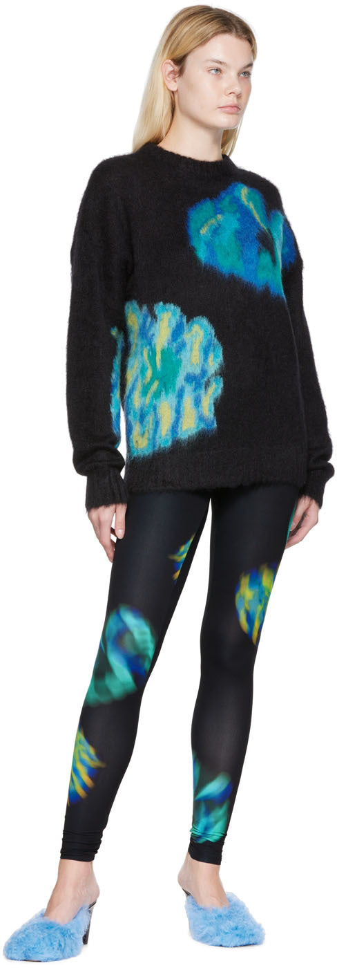 Nina Ricci graphic-print leggings Veronique Luxury Collections