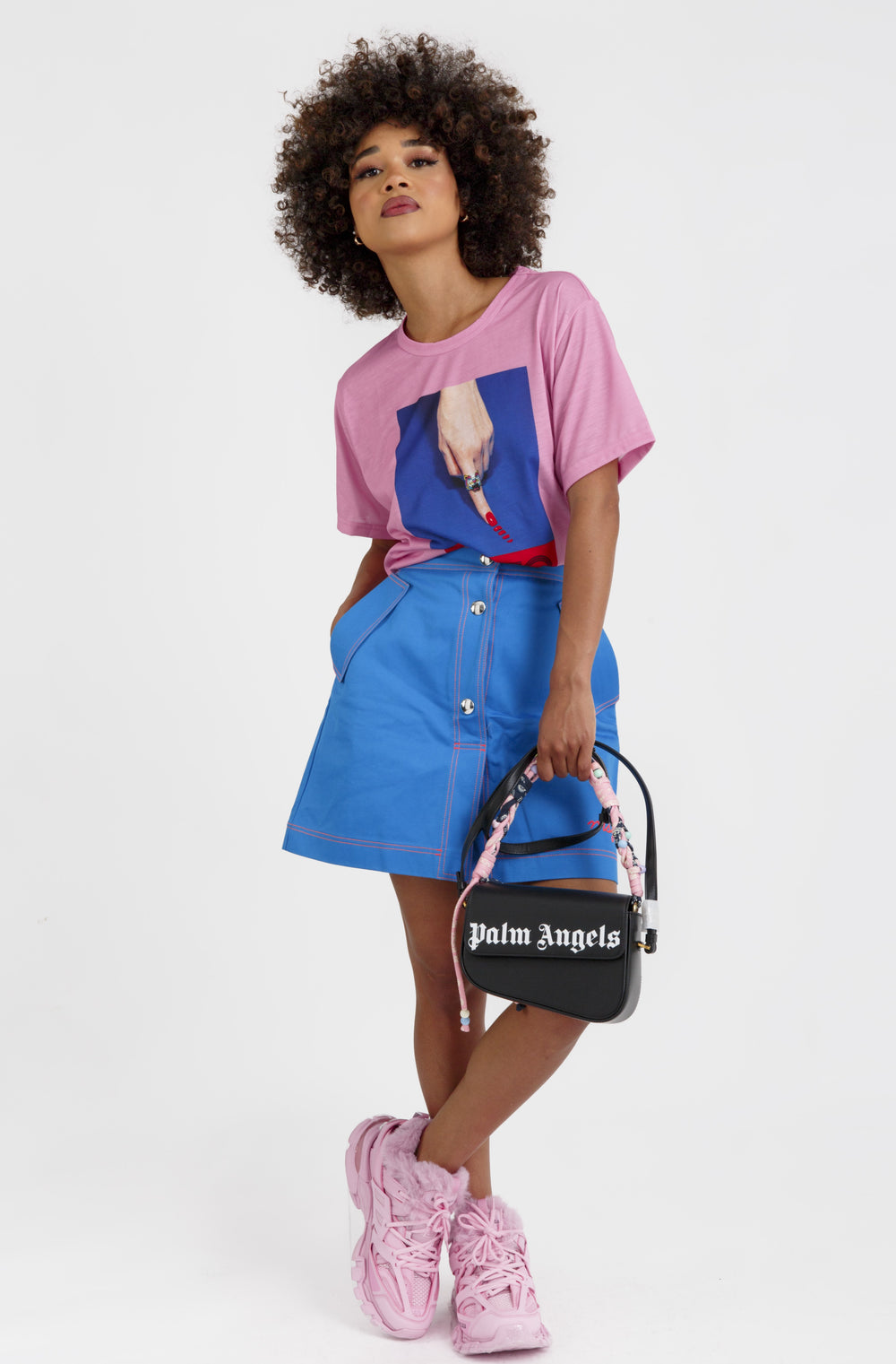 MSGM Embroidered Miniskirt Veronique Luxury Collections