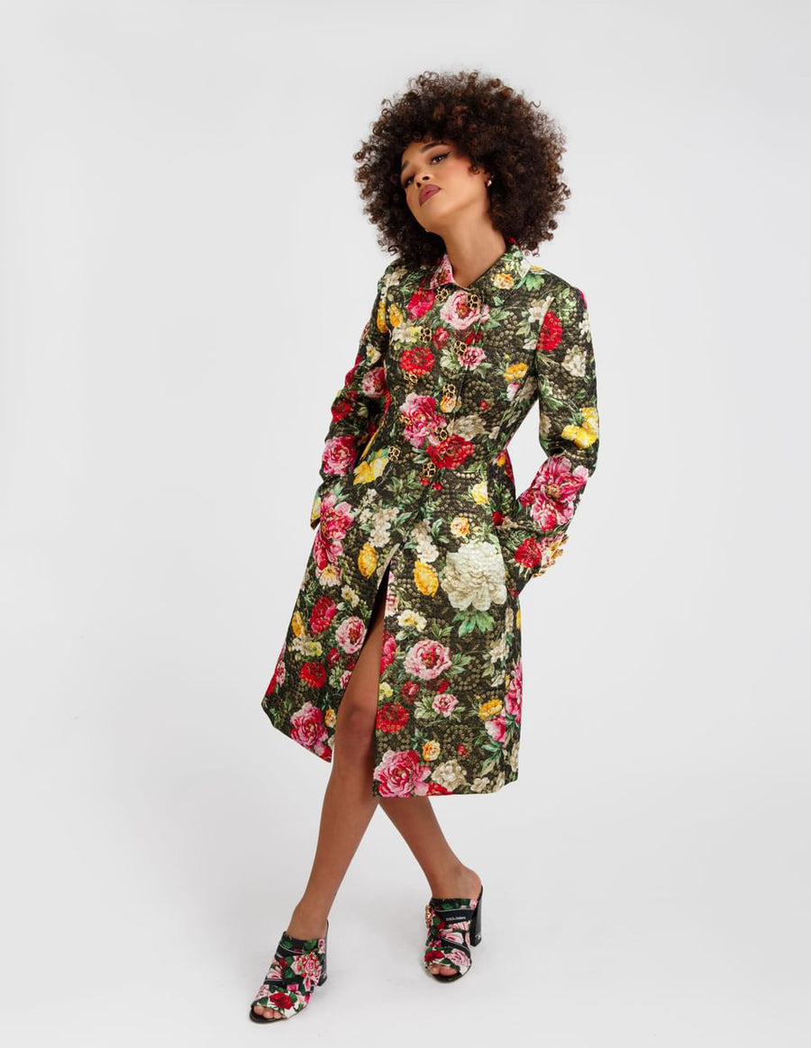 Dolce Gabbana floral jacket Veronique Luxury Collections