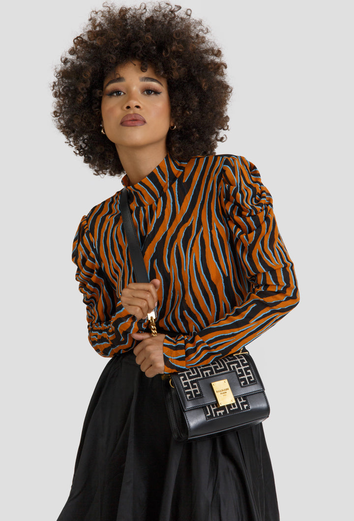 Just Cavalli Black Asymmetric Skirt Veronique Luxury Collections