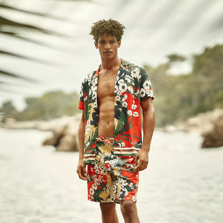 ORLEBAR BROWN  Multicoloured Island Life Shirt Veronique Luxury Collections