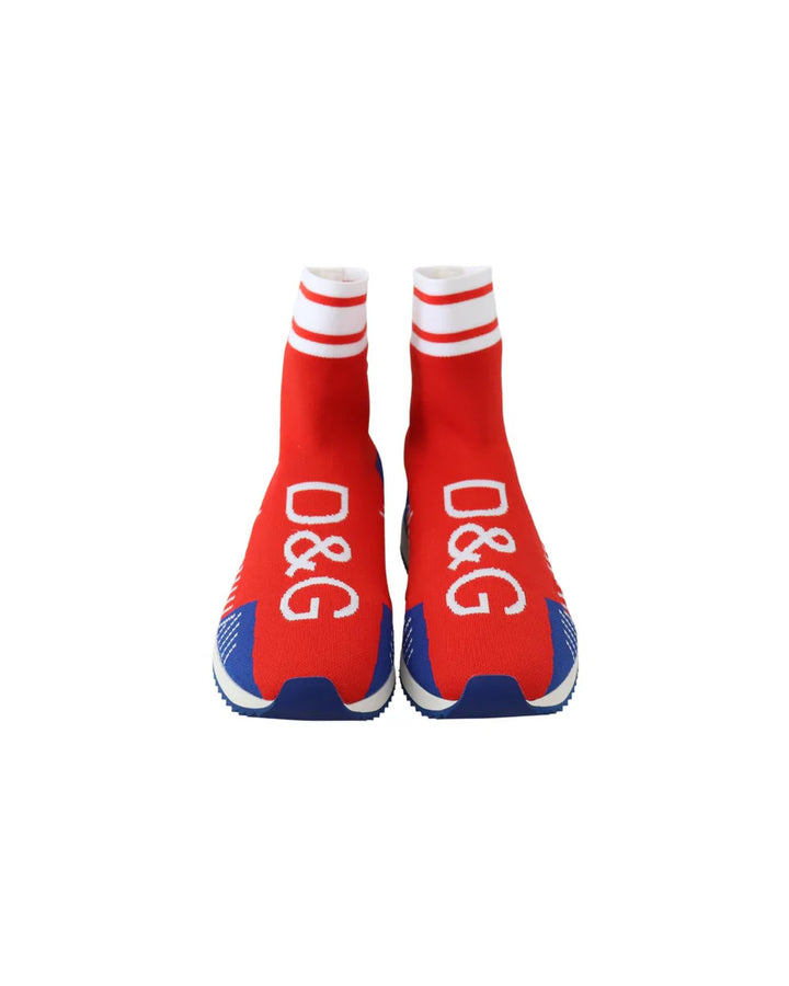 DOLCE & GABBANA  Red Athletica Running Trainers Veronique Luxury Collections