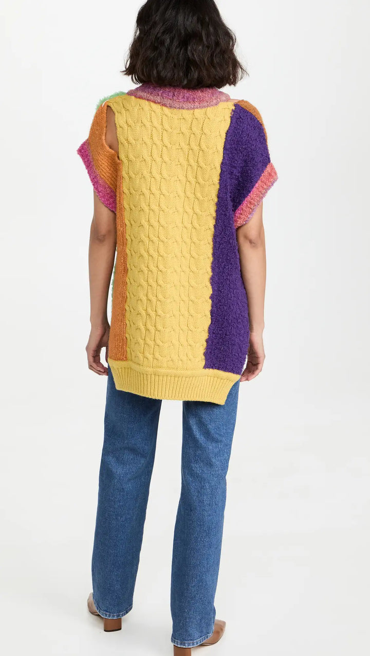 ANDERSSON BELL  Multicoloured Wool Blend Zoey Jumper Veronique Luxury Collections