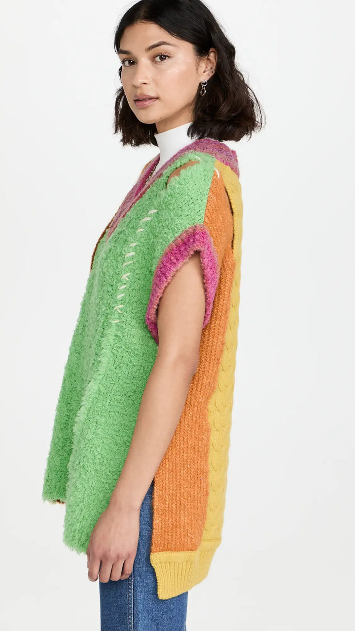ANDERSSON BELL  Multicoloured Wool Blend Zoey Jumper Veronique Luxury Collections