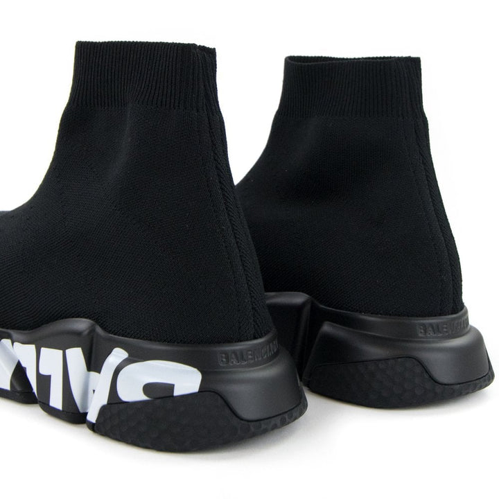 BALENCIAGA  Black Speed Graffiti Trainers Veronique Luxury Collections