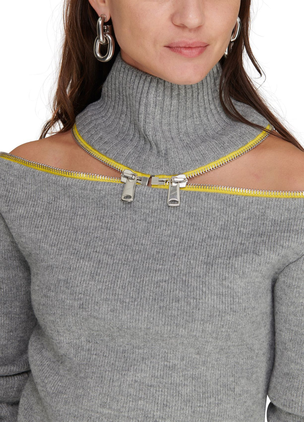 COPERNI  Grey Woollen Top Veronique Luxury Collections