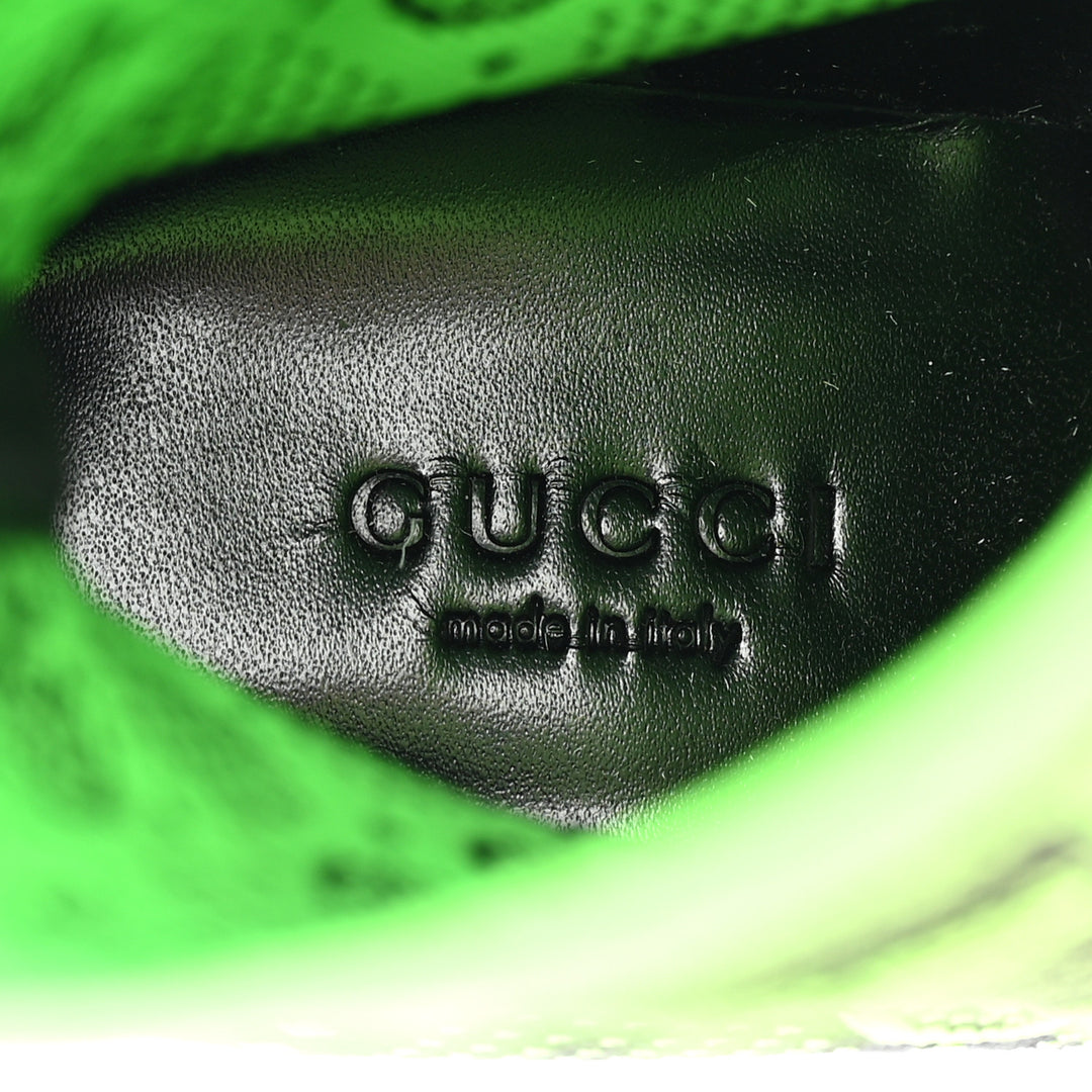GUCCI  Green Monogram Ankle Boots Veronique Luxury Collections