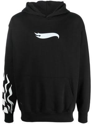 Family First Racing-print hoodie Veronique Luxury Collections